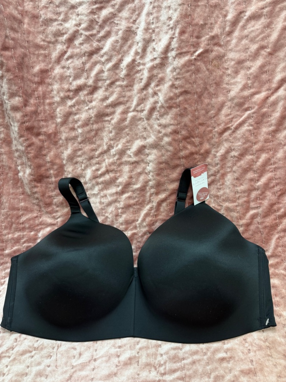 Cacique black  bra 46dd nwt
